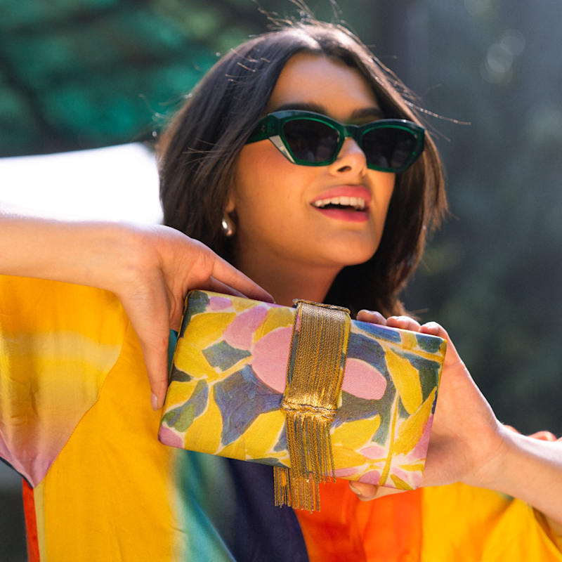 Thumbnail of Muse Fringe Clutch Bag image
