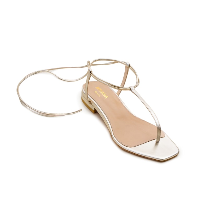 Thumbnail of Fleur Sandals In Gold image