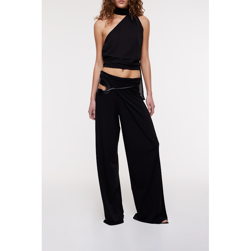 Thumbnail of Nara Wrap Trousers In Black image