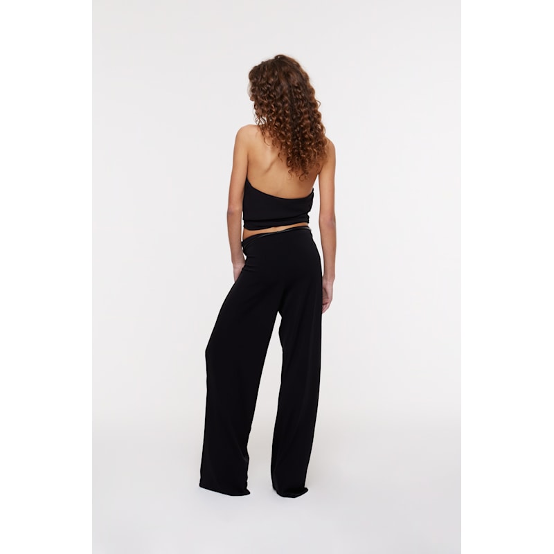 Thumbnail of Nara Wrap Trousers In Black image
