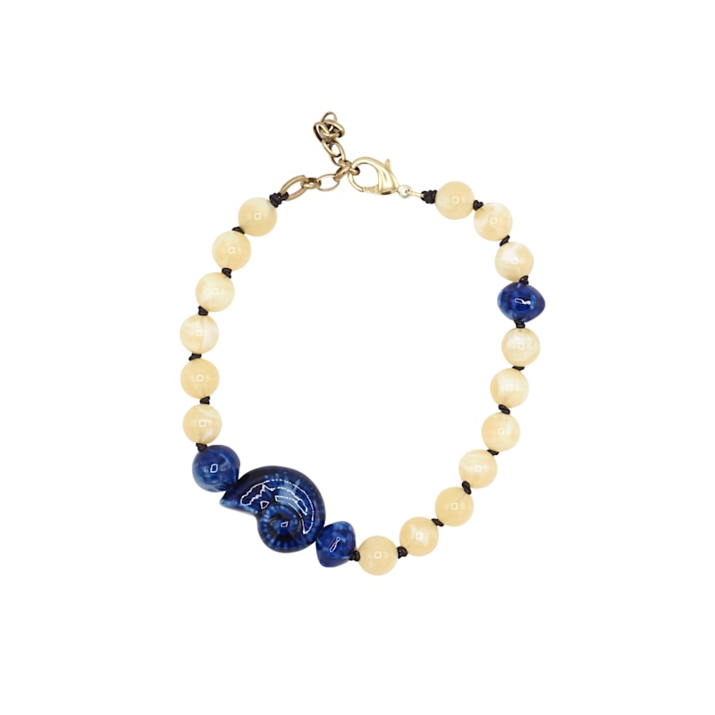 Thumbnail of Nautilus Necklace - Blue image