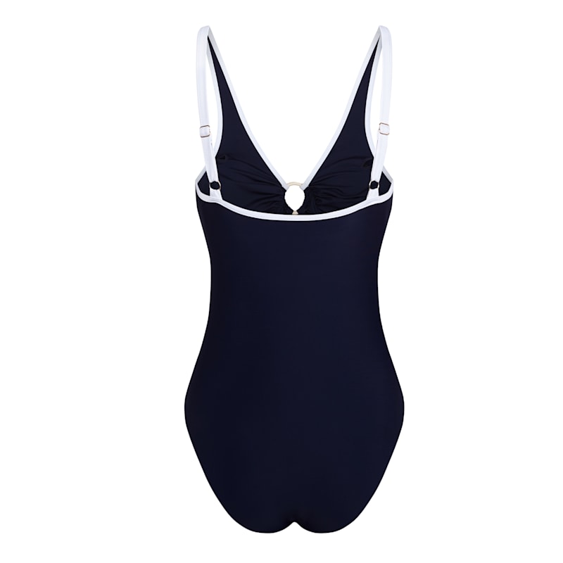 Thumbnail of Navy Blue Macarella One-Piece Swimsuit image
