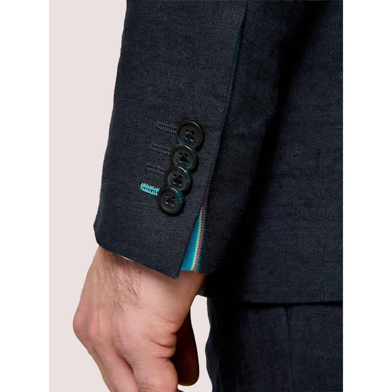 Thumbnail of Navy Linen Blazer image