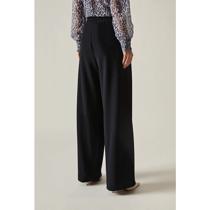 Thumbnail of Navy Wide Leg Suit Trousers image
