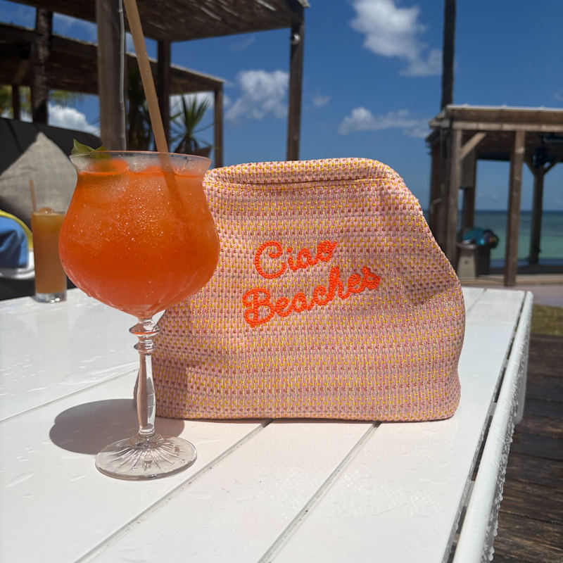 Thumbnail of Neon Ciao Beaches Beach Clutch image