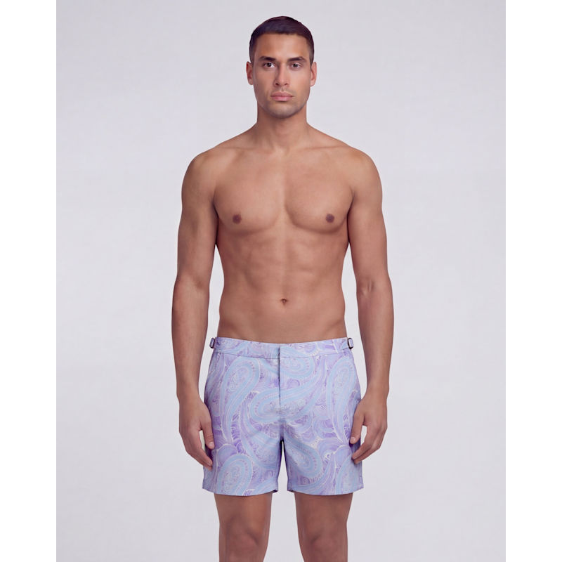 Thumbnail of Neptune Marakesh Paisley Helio Mens Tailored Swim Short image