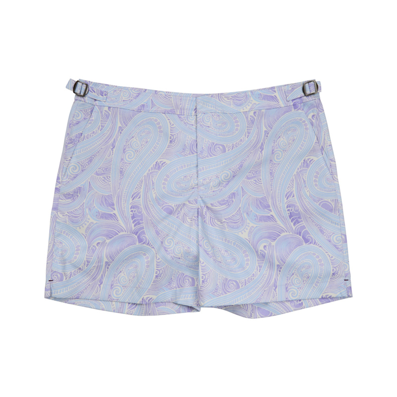 Thumbnail of Neptune Marakesh Paisley Helio Mens Tailored Swim Short image