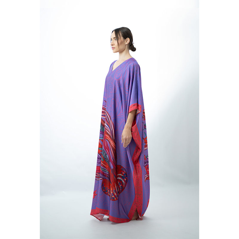 Thumbnail of Neptune Satin Kaftan image