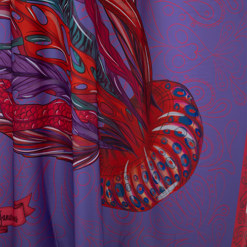 Thumbnail of Neptune Satin Kaftan image