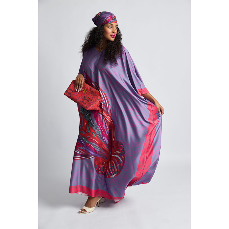 Thumbnail of Neptune Satin Kaftan image