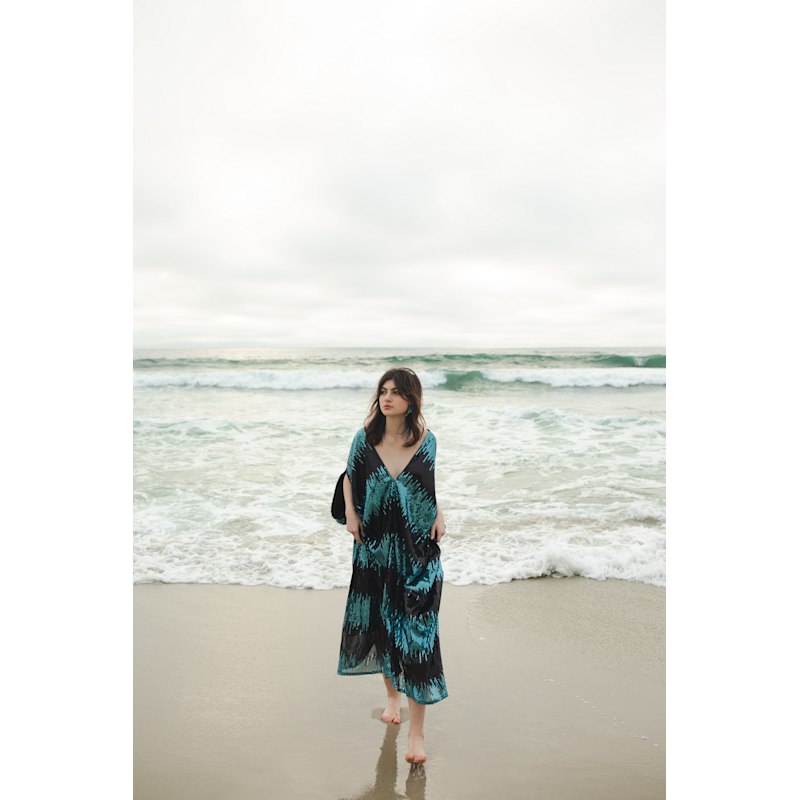 Thumbnail of Neptune Sequin Caftan Kaftan Dress image