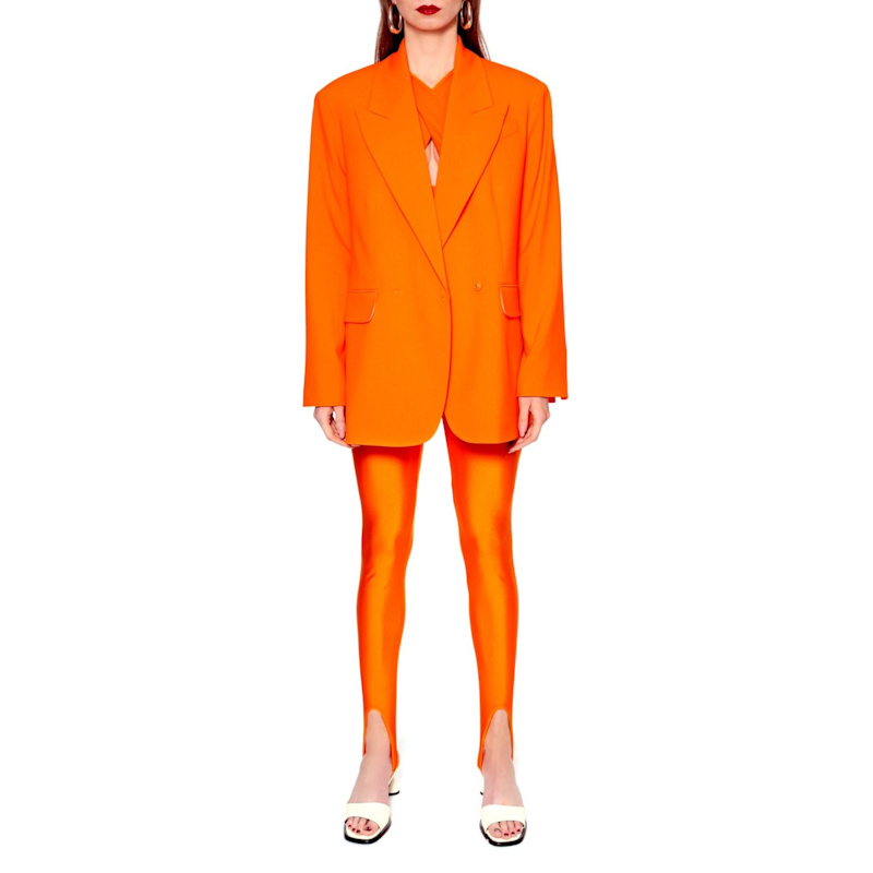 Thumbnail of Gia Neon Orange Pants image
