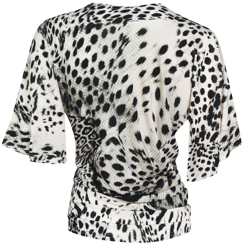 Thumbnail of New Era Leopard Animal Print Jersey Top image