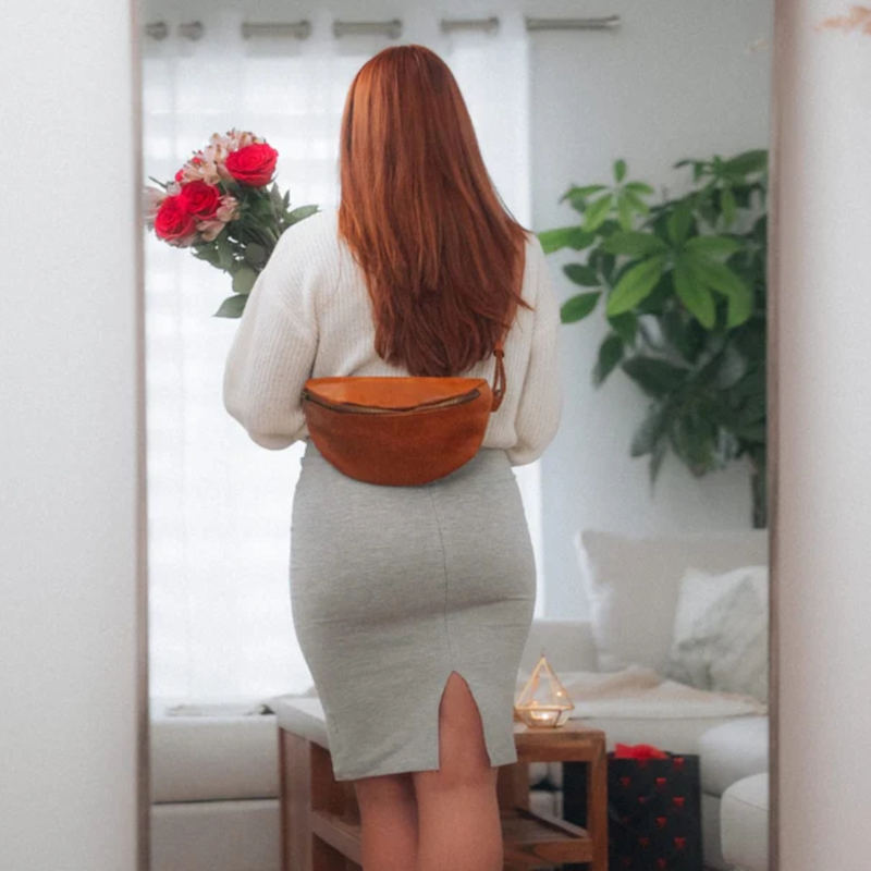 Thumbnail of Nexus Leather Crossbody Belt Bag image