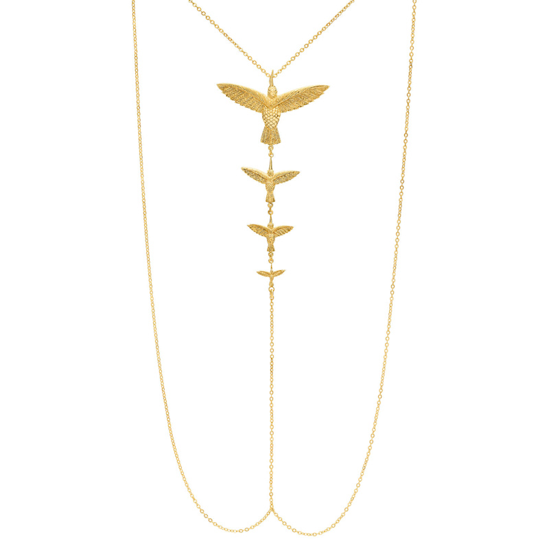 Thumbnail of Body Chain Four Hummingbirds image