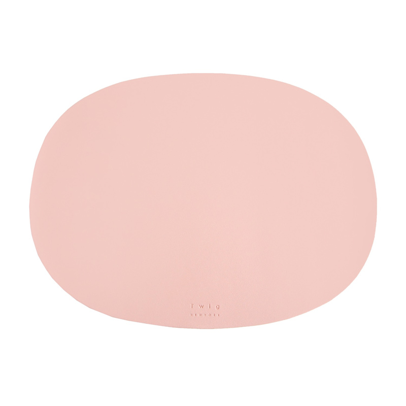 Thumbnail of Deco Placemats, Set Of Two - Blush Pink image