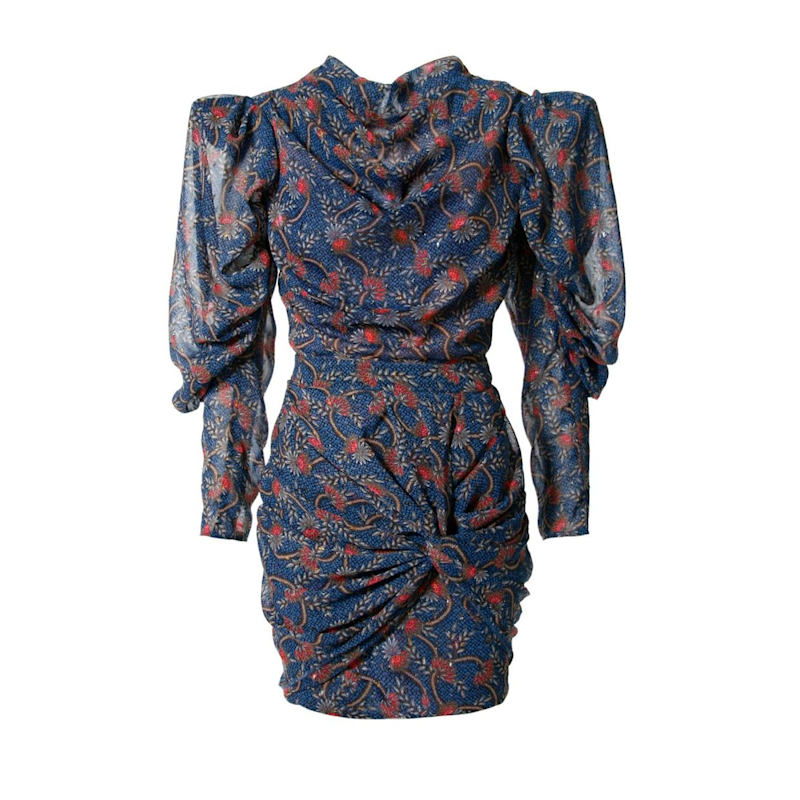 Women's Vanessa Blue Sapphire Dress | Extra Small | Aggi by Halewski