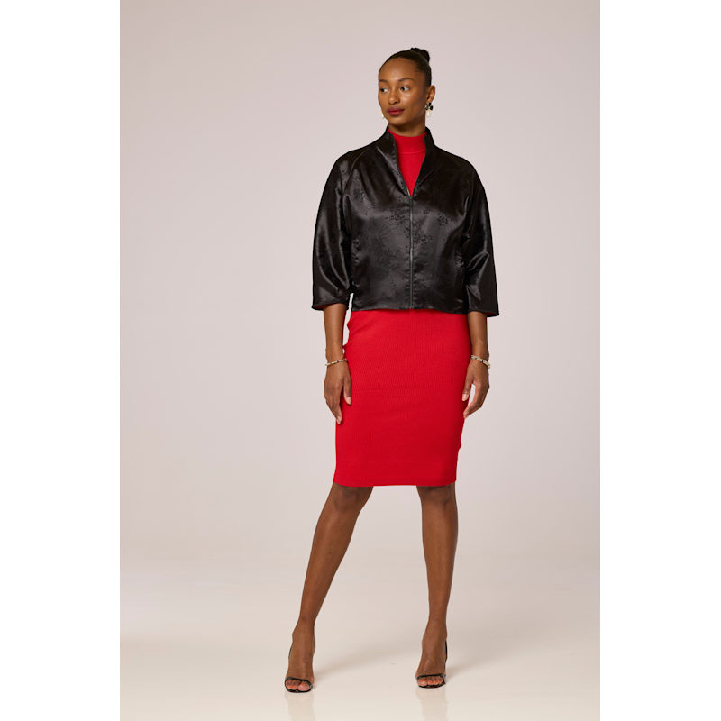 Thumbnail of Nior Flowery Silk Jacket image