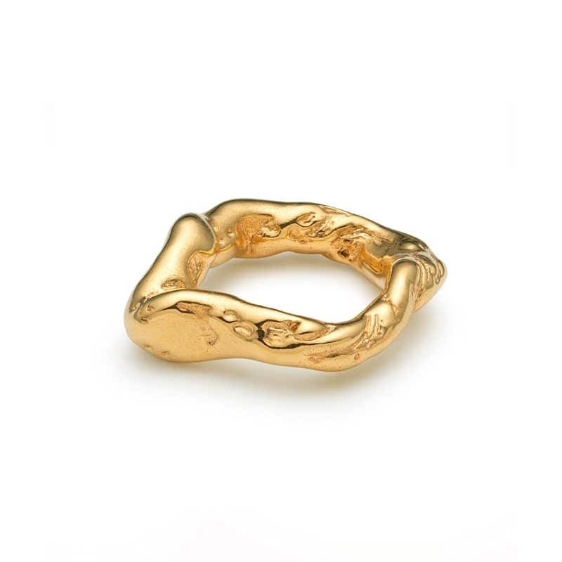 Thumbnail of Talisman Flow Ring Gold image