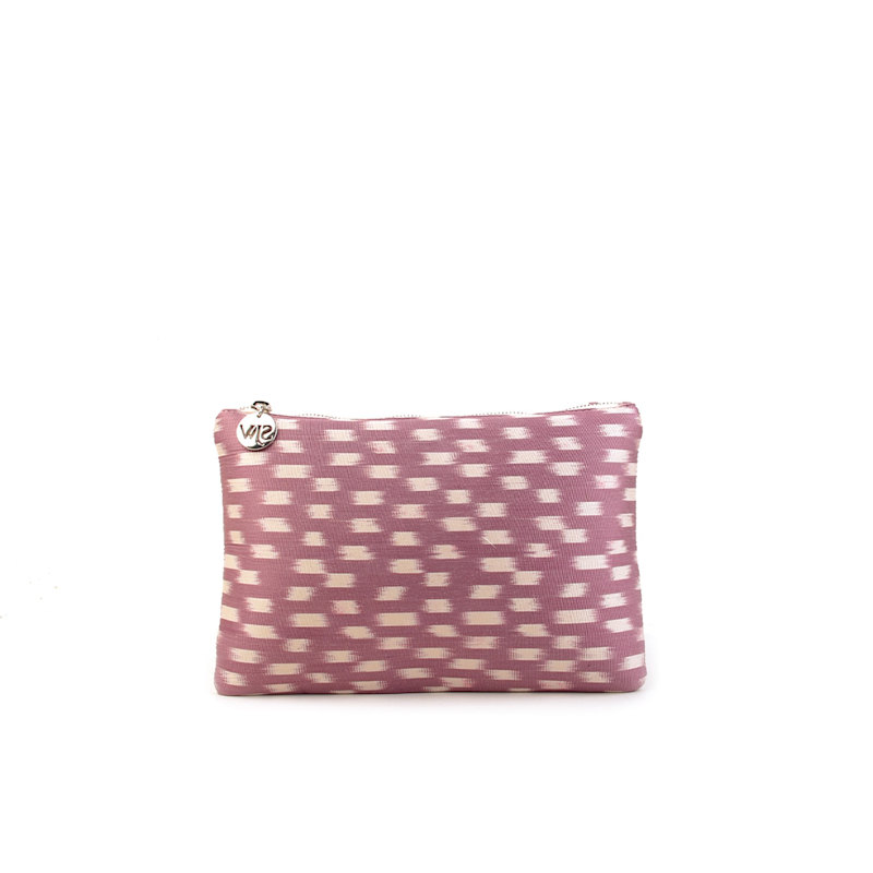 Thumbnail of Aquila Ikat Clutch Bag In Mauve image