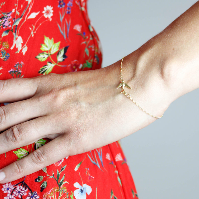 Thumbnail of Swallow Bracelet Gold image