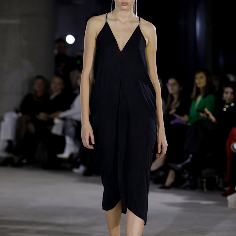 Thumbnail of Noir Crystal Flow Dress image