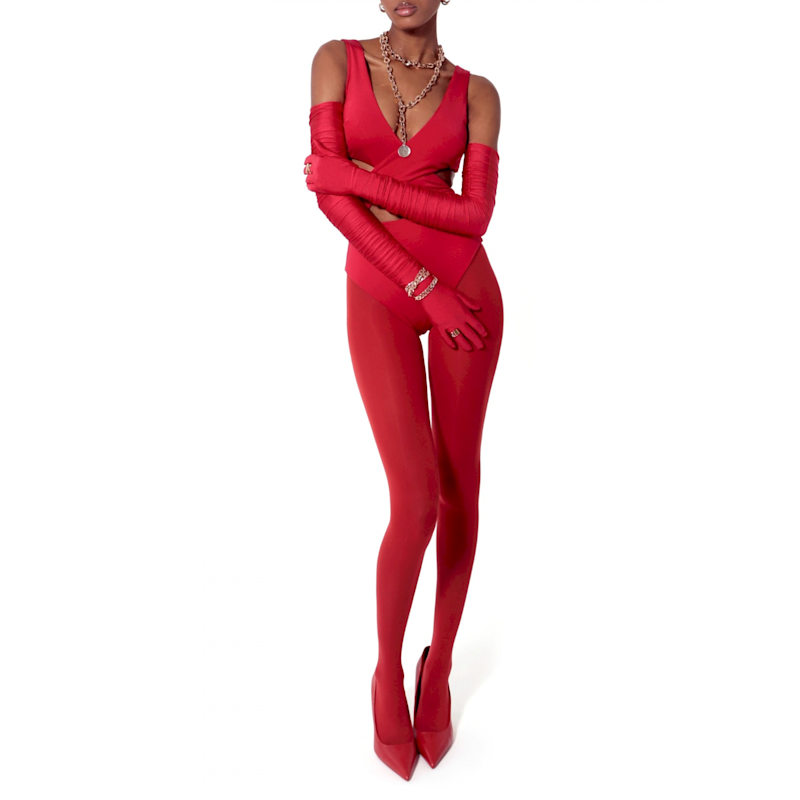 Thumbnail of Nola Red Bodysuit image
