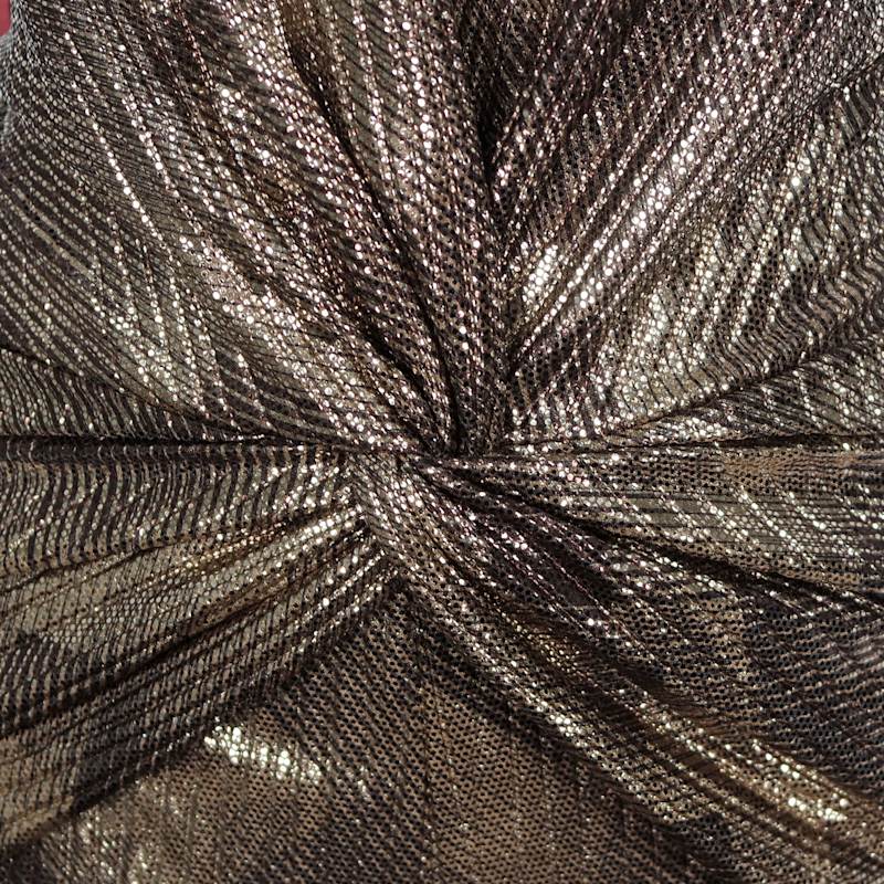 Thumbnail of Not On Your Nelly Gold Metallic Jumpsuit image