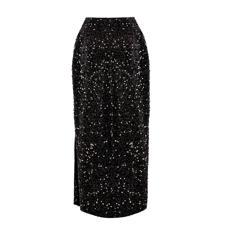 Thumbnail of Nox Black Sequin Skirt image
