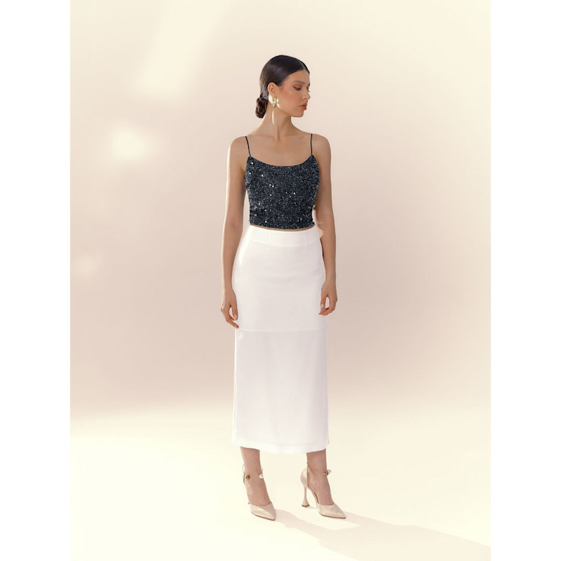 Thumbnail of Nox Black Sequin Top image