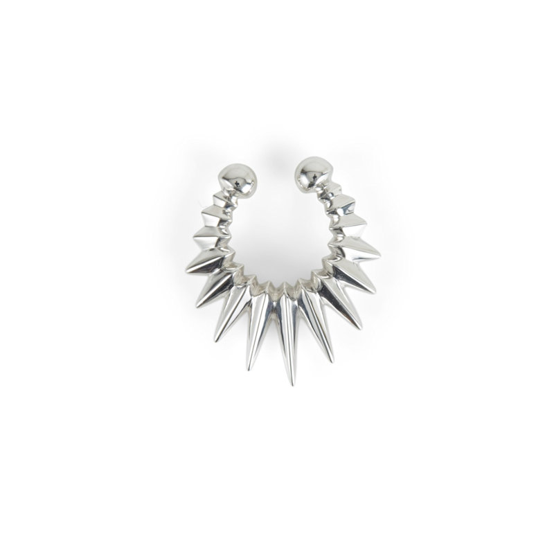 Thumbnail of Septum Ring Clip On – Silver image