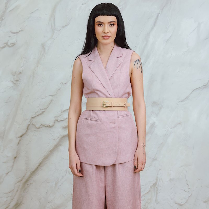 Thumbnail of Nude Athea Wide Leather Belt image