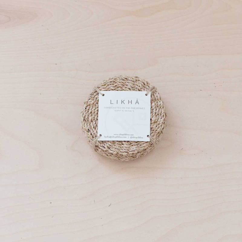 LIKHA Abaca Coasters - Thumbnail 4