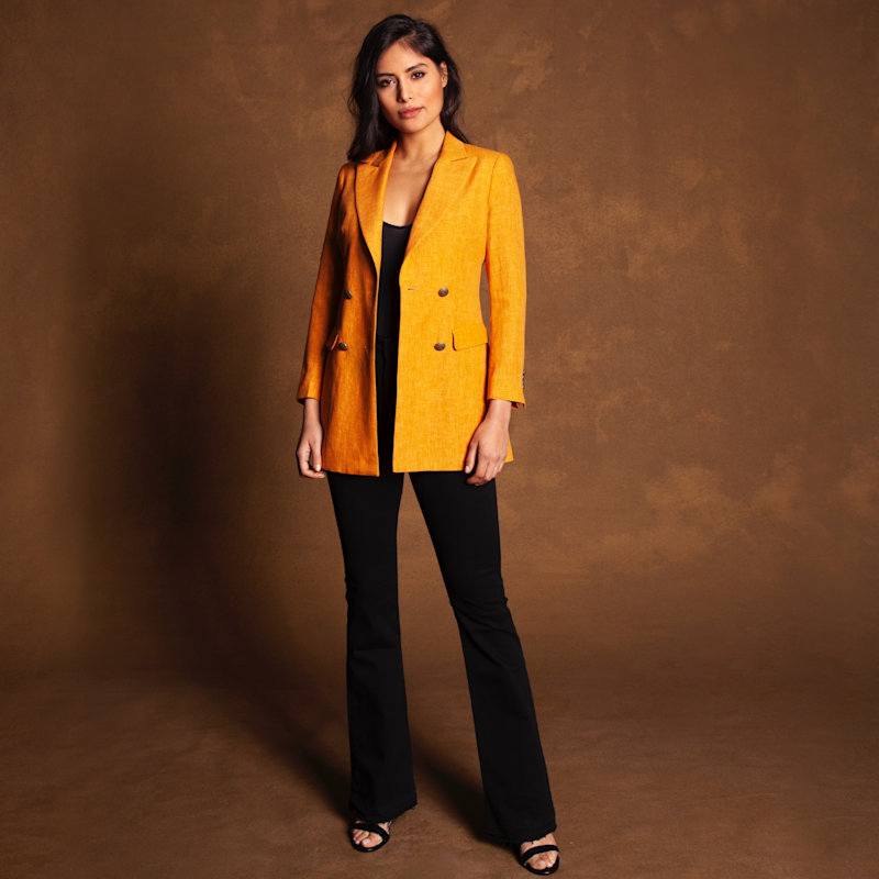 Thumbnail of Linen Double-Breasted Jacket image
