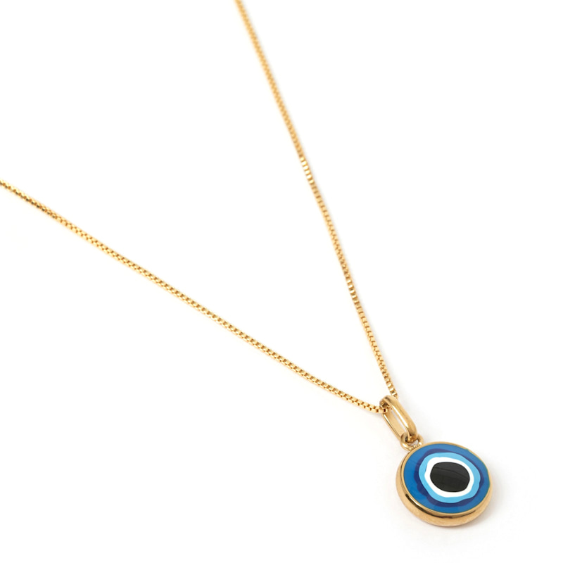 Thumbnail of Occhio Gold Charm Necklace image