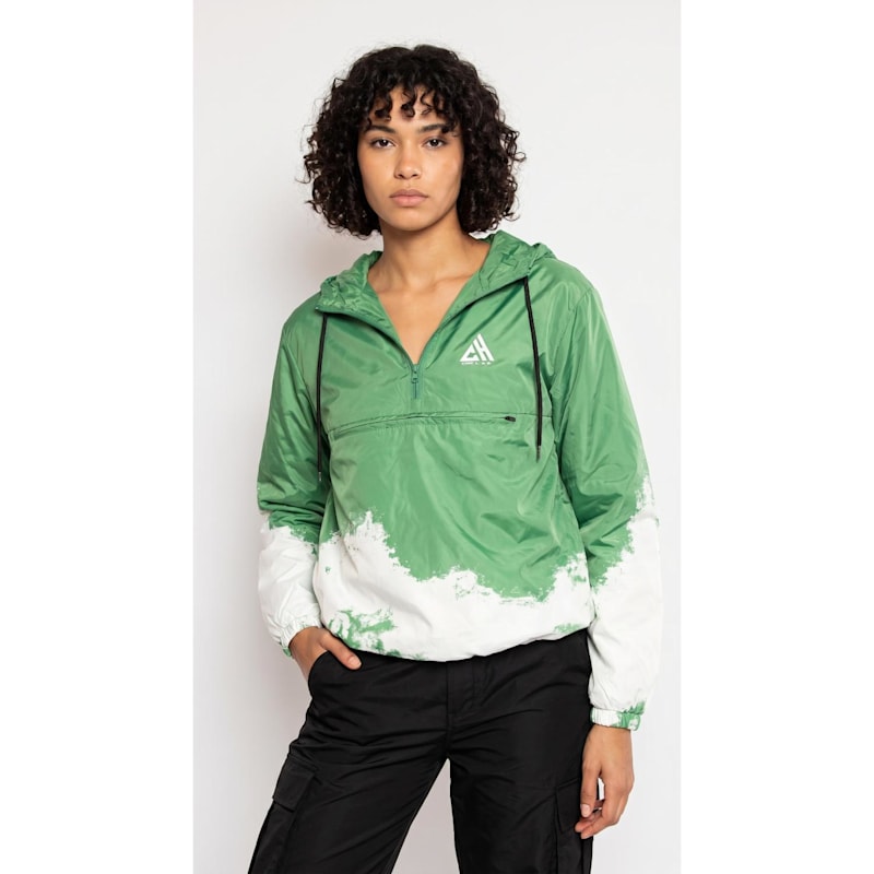 Thumbnail of Ocean Crest Anorak Forest Green Hoodie Unisex image