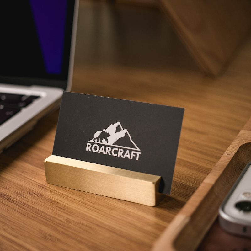 Thumbnail of Brass Business Card Holder image