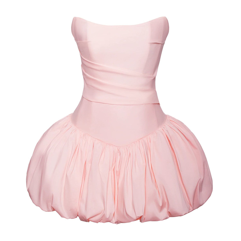 pink strapless drop waist dress Natalia Pink Sorbet Strapless Maxi Dress - L Size - Women's Dresses main image 0