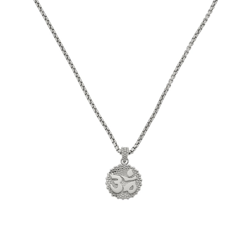 Thumbnail of Om Necklace Silver image