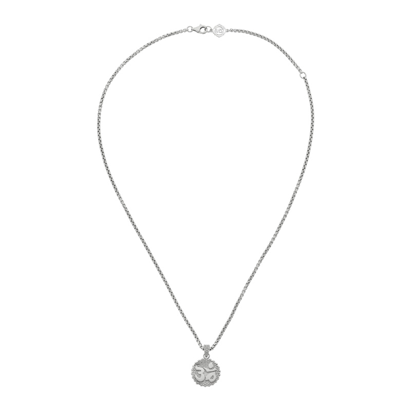 Thumbnail of Om Necklace Silver image
