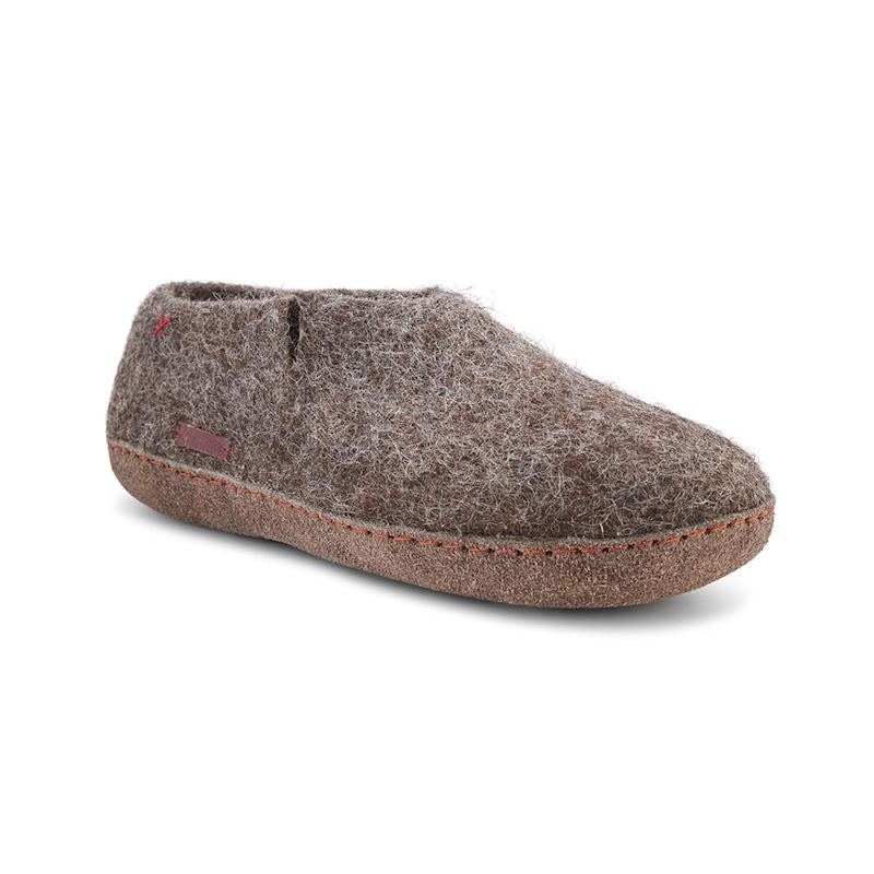 Thumbnail of Women's Classic Shoe - Brown With Suede Sole image