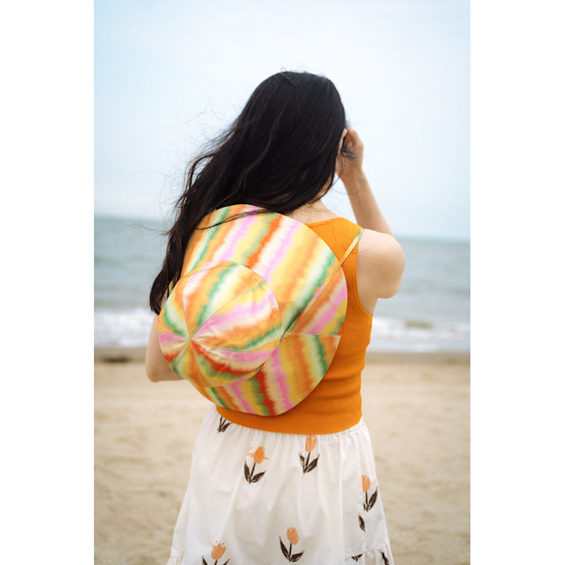 Thumbnail of Day Dream Reversible Sun Hat - Rainbow image