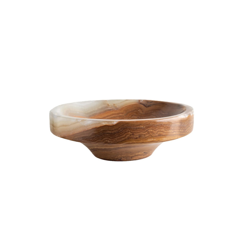 Thumbnail of Alabaster Stone Bowl - Multicolour image