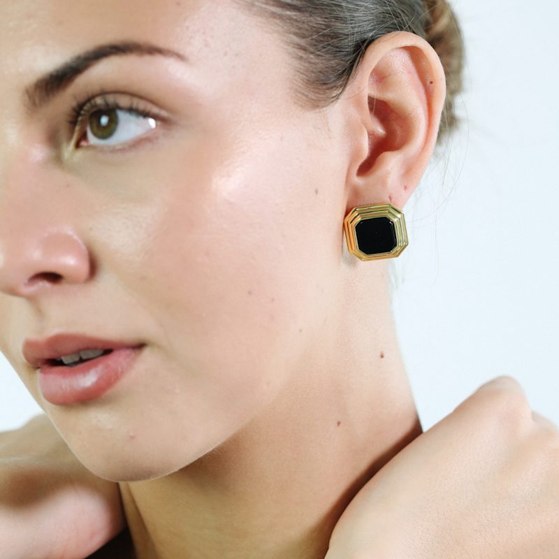 Thumbnail of Onyx Deco Studs image
