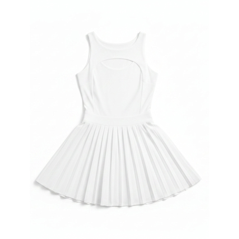 tennis dress open back Open Back Tennis Dress