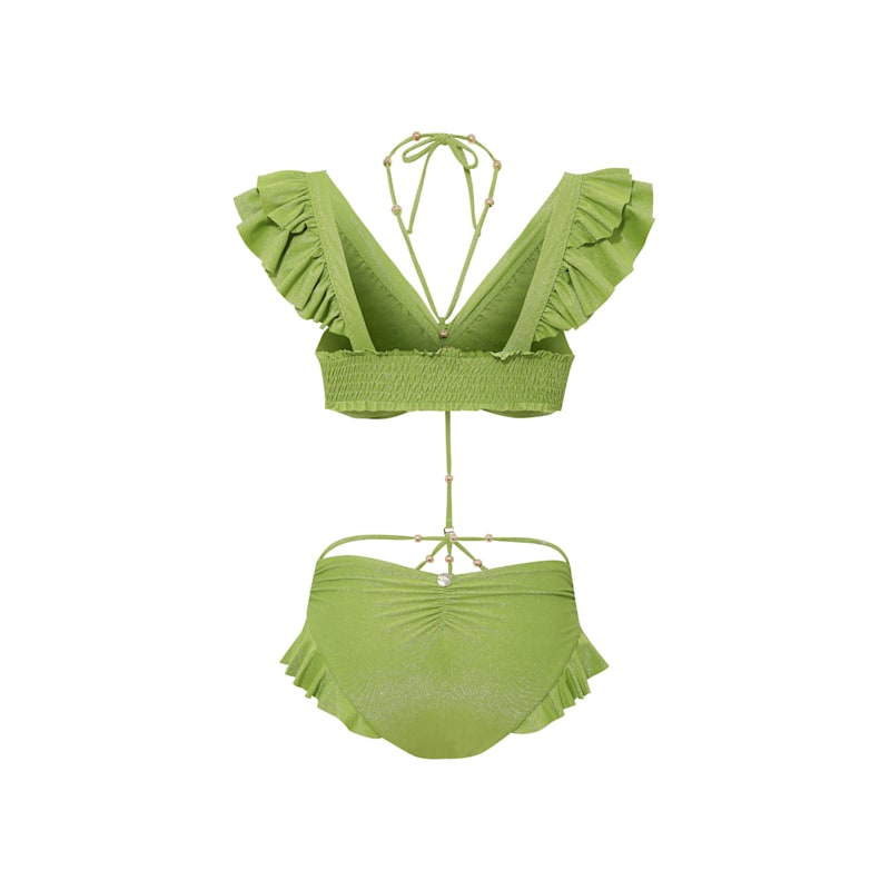Thumbnail of One-Piece Ophelia Swimsuit – Green image