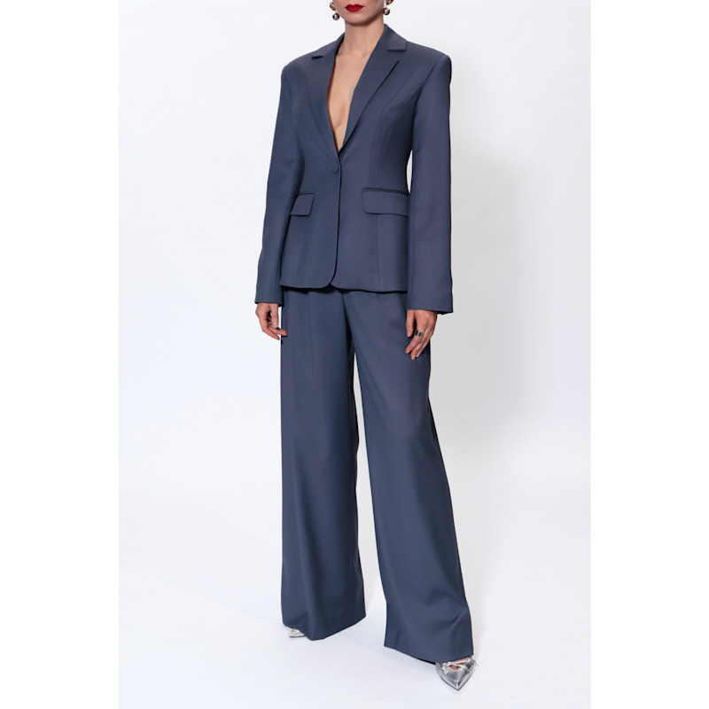 Thumbnail of Bonnie Moonlight Blue Hourglass Shaped Blazer image