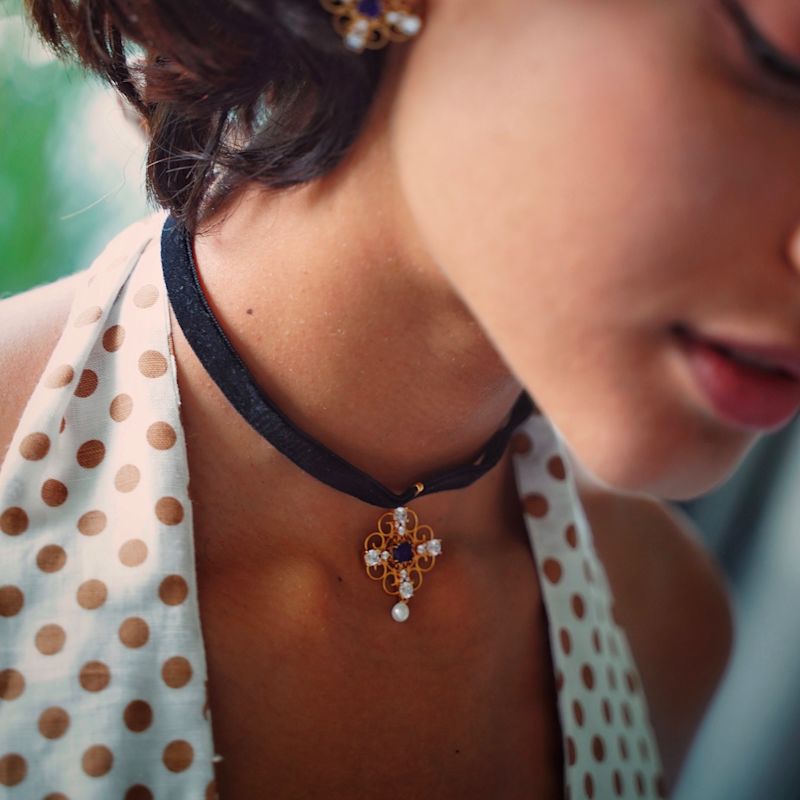 Thumbnail of Orchid Dream Choker image