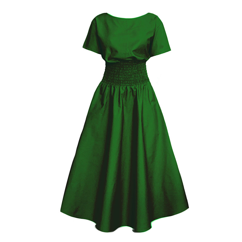 Thumbnail of Orchis Dress In Emerald image