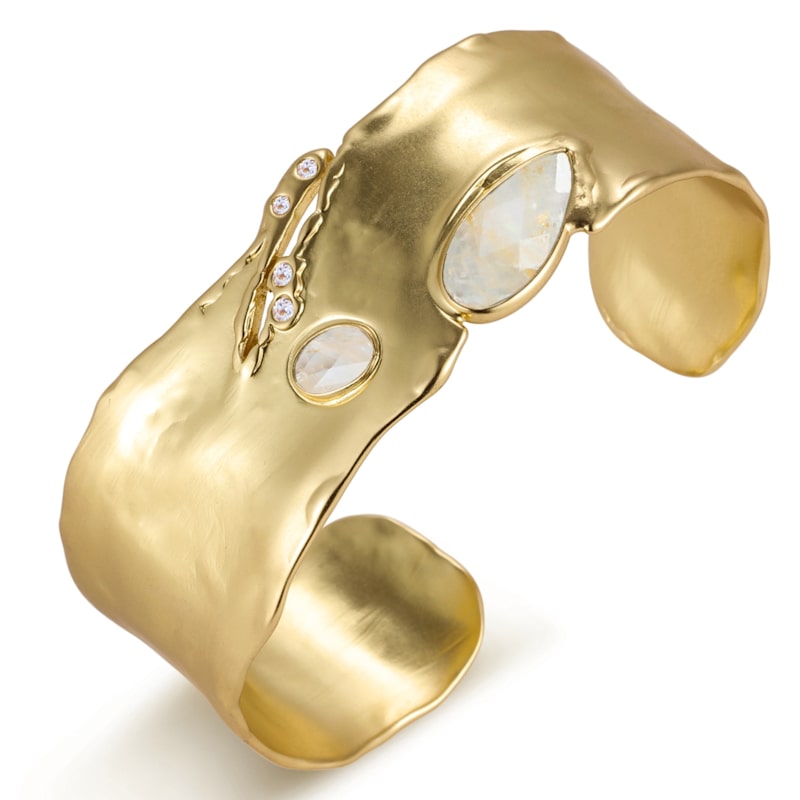 Thumbnail of Organic Celestial Bangle Statement Cuff Bracelet image